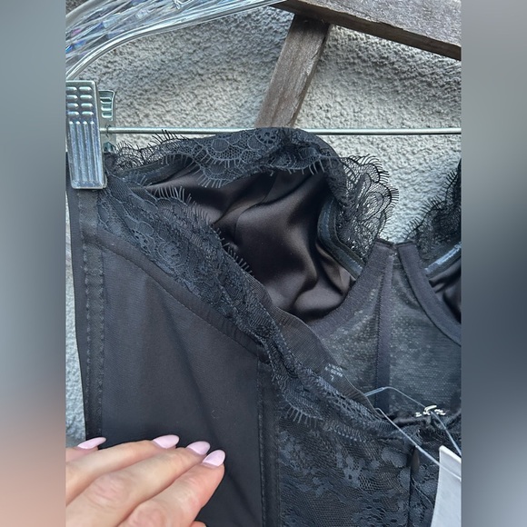 ❌SOLD❌For Love & Lemons X REVOLVE Bustier Gown in Black New with Tags! - Picture 14 of 14